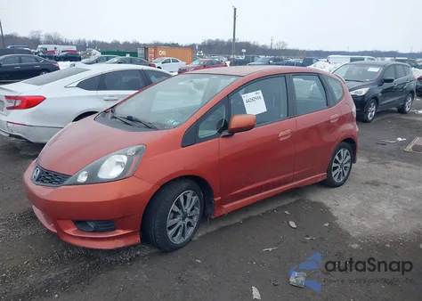 2012 Honda Fit Sport from USA, damaged, VIN JHMGE8H56CC012914